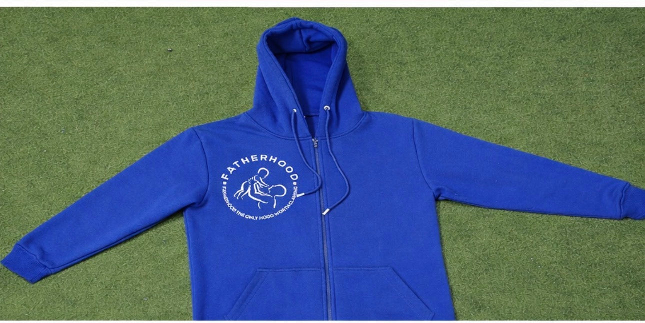Fatherhood zip up hoody