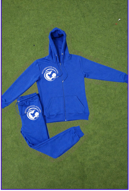 Motherhood zip up joggersuits