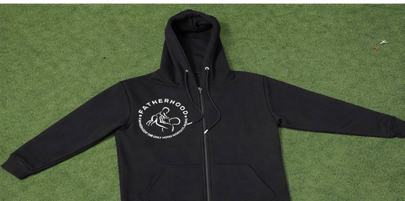 Fatherhood zip up hoody