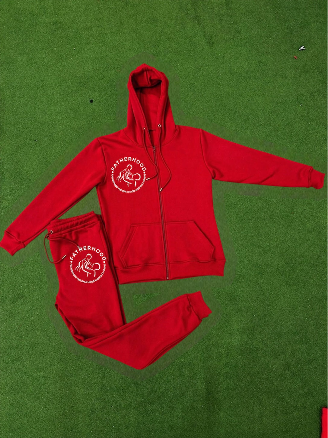 Fatherhood zip up joggersuit