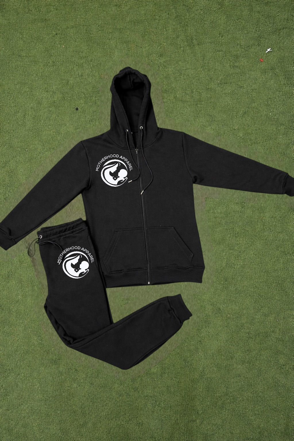 Motherhood zip up joggersuit